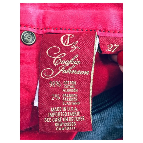 COOKIE JOHNSON DEEP NAVY  BLUE BOOTCUT JEANS - Picture 7 of 8